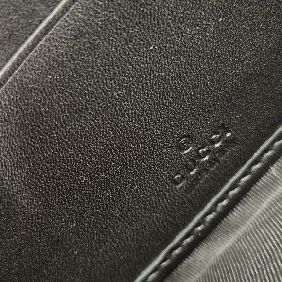 GUCCI GG MARMONT Black Zip Around Leather Wallet - Picture 9 of 13